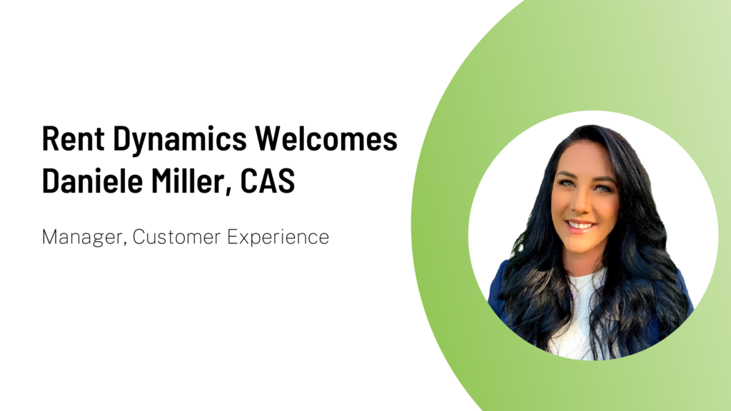 Rent Dynamics Adds New Manager, Customer Experience, Daniele Miller, CAS, to its Multifamily CRM team